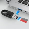 thumbnail image 4 of Lector de Tarjetas USB3.0 Hugtrwg Tarjeta TF para Grabadora Conducción Computadora CR321, 4 of 6