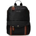 thumbnail image 1 of Mochila ELLE Luxe Journey 18L de Twill y Cuero Vegano Negra, 1 of 7