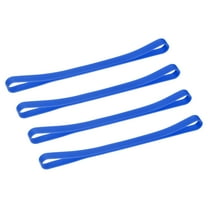 Towel Bands(4 Pack), Rubber Towel Clips for Travel, Beach Vacation, Blue
