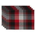 thumbnail image 3 of Saro Lifestyle Cotton Plaid Design Placemat (Set of 4), 3 of 5