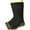 Black, variant on Carolina Ultimate Mens Socks, Copper Boot Crew Anti-Odor Seamless Cushion Sock, 2 Pair
