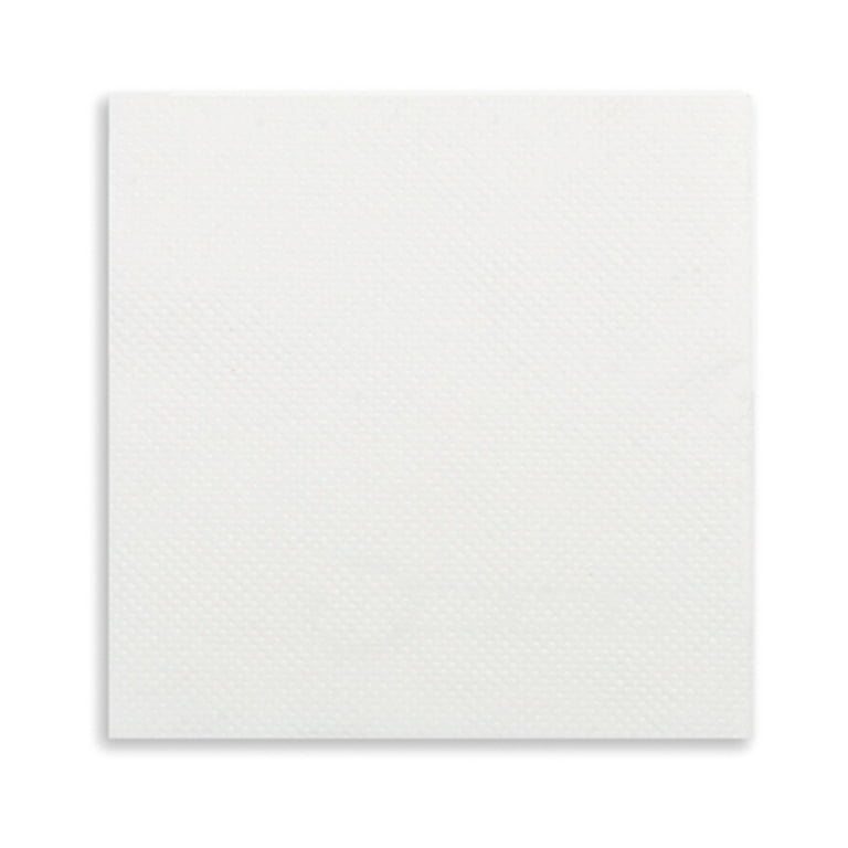 Jam Paper Small Beverage Napkins - 5 x 5 - White - 600/Box