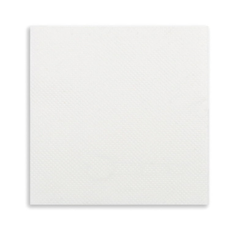 [500 Pack] White Beverage Napkins 1-Ply Bulk Cocktail Napkins, Restaurant Bar Paper Napkins