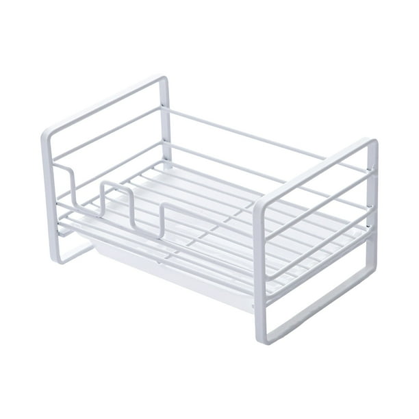Escurridor de esponjas de cocina, estante de almacenamiento de jabón para encimera de fregadero, organizador de alambre de acero aleado para esponjas, cepillos, maquinillas de afeitar, organizador
