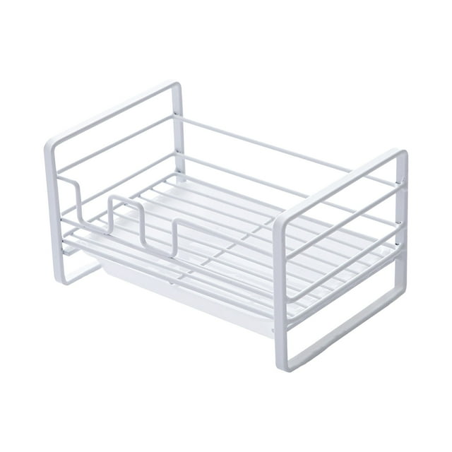 Kitchen Storage Rack Kitchen Sponge Draining Rack Household Sink Countertop Shelf Steel Soap Storage Shelf Kitchen Storage Shelf Rack