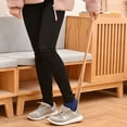 thumbnail image 4 of 2 pcs Wood Shoe Horn Long Handle for Seniors,Wooden Shoehorn for Men, Women, Kids,Pregnancy - Style 1, 4 of 5