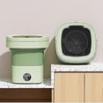 thumbnail image 5 of 11L Foldable Washing Machine with Spin Dryer, Blue Light Sterilization Laundry Washer Machine for Underwear Baby Clothes, 5 of 5