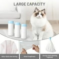 thumbnail image 3 of 60 Counts Cat Litter Box Liners for Self Cleaning Litter Box, Extra Thick Heavy Duty Cat Litter Bags Replacement（18X17inch）, 3 of 6