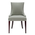 thumbnail image 4 of SAFAVIEH Becca 19" H Transitional Glam Upholstered Dining Chair, Sea Mist, 4 of 15