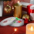 thumbnail image 5 of 6pcs Empty Tins Cookie Tins with Lids Holiday Tin Box Round Packing Boxes, 5 of 5