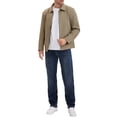 thumbnail image 2 of CHAQUETA CASUAL DE LARGO MANGA CON SOLAPA Y CREMALLERA COMPLETA PARA HOMBRE EN COLOR SÓLIDO M KHAKI, 2 of 6