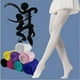 thumbnail image 2 of Calcetines de baile de terciopelo fino para niñas, medias grandes de ballet para primavera y verano, medias blancas, 2 of 6