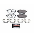 thumbnail image 2 of Power Stop Z26-1433 Z26 Street Warrior Carbon Fiber-Ceramic Brake Pad with Hardware-Rear, 2 of 7