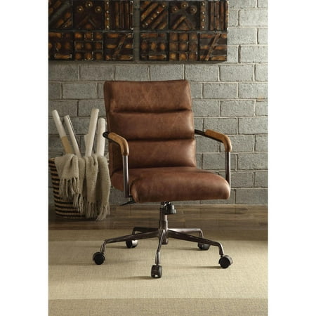 executive office chair leather brown product
