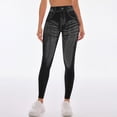thumbnail image 4 of Celsior Cellulite Leggings No Front Seam Leggings Skin-Friendly Full Length Buttery Soft Yoga Pants Slim Move Cellulite Leggings Sculpting Yoga Fitness Pants Scrunch Butt Lifting Leggings Black L, 4 of 7