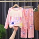 thumbnail image 1 of Conjunto de pijama de dibujos animados para niños, ropa de casa, pantalones de manga larga, cuello redondo, cómodo, Kawaii, regalo para niños, Kuromi Pochacco Hellokittys, 1 of 5