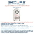 thumbnail image 3 of Secure Safety Solutions Bed Exit Alarm for Elderly Adults - 12x30 Long-Term Weight Sensing Pad, 80-120 dB Monitor - Fall Prevention for Seniors, Dementia Patients Alerts Caregiver When They Get Up, 3 of 9