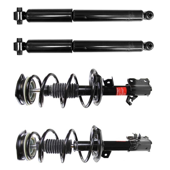 For Nissan Rogue 2012 2013 2014 2015 Monroe Front Rear Shocks Struts - BuyAutoParts