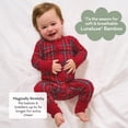 thumbnail image 3 of Pijama Little Sleepies Christmas, viscosa, bambú, 18-24 m, tela escocesa, 3 of 9