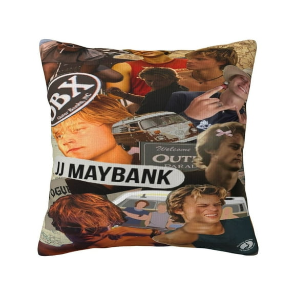 Outer Banks Pillow 18x18in Throw Pillow Covers Gift Decorative Square Cushion Covers Pillowcase Home Decorations For Sofa Couch Bed Chair Car