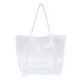 thumbnail image 1 of Bolso de playa portátil para viajes al aire libre bolso de hombro blanco, 1 of 5