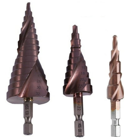 

M35-HSSCO 4-12/4-20/4-32mm Hexagon Spiral Flute Cobalt-Plated Drill Bit