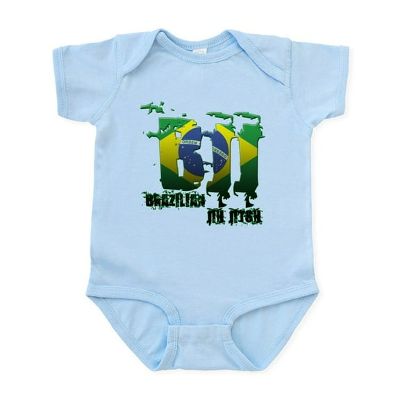 CafePress - BBJ Brazilian Jiu Jitsu Infant Bodysuit - Baby Light Bodysuit, Size Newborn - 24 Months