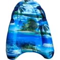thumbnail image 2 of Kids Inflatable Surf Body Board with Handles and New Push-Button Valve, Lightweight Swimming Floating Surfboard Aid Mat Learn To Swim, Beach Safety Theme Surfing for Kids Learning Surfing, 2 of 8