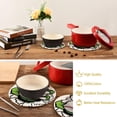 thumbnail image 6 of SKYSONIC Monster Claw Baseball Pot Holders Trivets, 2 Pcs Heat Resistant Trivets,Animal Paw Cotton Thread Weave Mats for Hot Pads Pans Pot Bowl Teapot for Kitchen Decor, 6 of 7