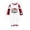 Red, variant on Odeerbi Christmas Pajamas for Family Holiday Long Sleeve Family Christmas Pajamas Matching Sets Dad Casual Printed Top with Bottom Outfits Home Wear Sleepwear Family Matching PJs Set Red