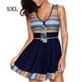 thumbnail image 1 of fastboy Maillot de Bain Femme Grande Taille Robe Short de Bain Boho Sexy, 5TG, 1 of 1
