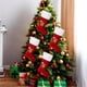 thumbnail image 1 of Chimenea Decoraciones de Navidad Suministros de Decoración de Navidad Red High End Gold Velvet Letter Calcetines 26 Carta Calcetines Regalo de Navidad Calcetines Regalos de Navidad de la Familia, 1 of 4