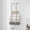 Brushed Nickel, variant on 30 Inch Brushed Gold Vertical Towel Holder, Stainless Steel Bathroom Towel Storage Rack