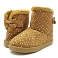 thumbnail image 3 of LAVRA Girls Classic Booties Faux Fur Lined Winter Snow Boots, 3 of 6