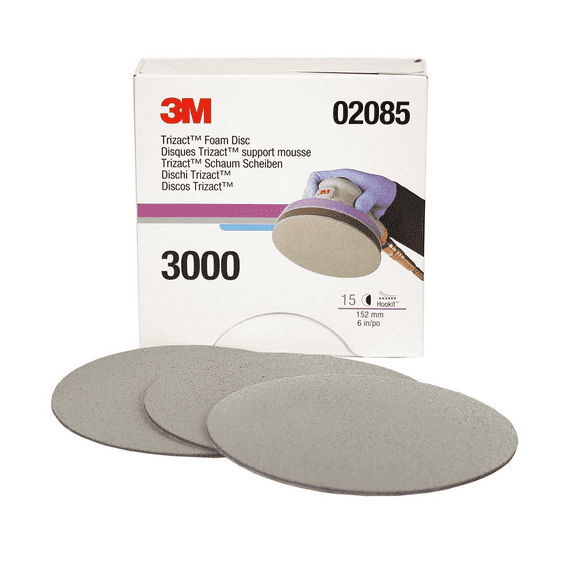 3M TRIZACT HOOKIT DISKS 15 PK