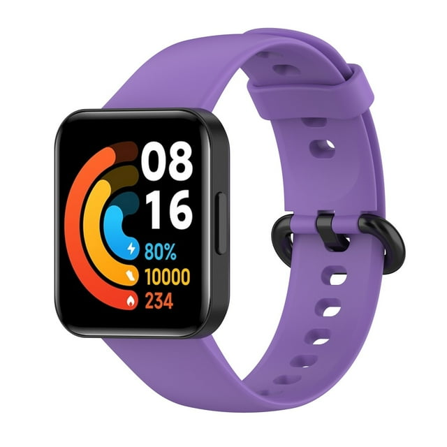 WIFKLSIIPG Silicone Strap Suitable compitable with Redmi Watch 2 Strap Smartwatch Replacement Bracelet Wristband Suitable compitable with xiaomi Redmi Watch 2 Lite