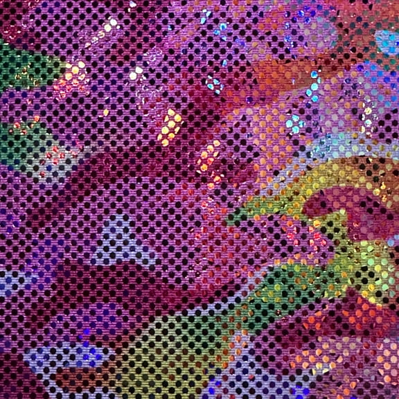 Army Stretch Poly Spandex Hologram Digital Design Fabric | Spandex Palace