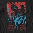 thumbnail image 3 of Star Wars Darth Vader Galactic Tour Poster Men's Graphic T-Shirt (Black, S-3XL), 3 of 4