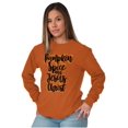 thumbnail image 5 of Fall Pumpkin Spice and Jesus Christ Women's Long Sleeve T Shirt Brisco Brands 4X, 5 of 6