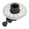 Torsion Angle Gauge Tool Steel 1/2in 360° Adjustable Analog Dial Scale