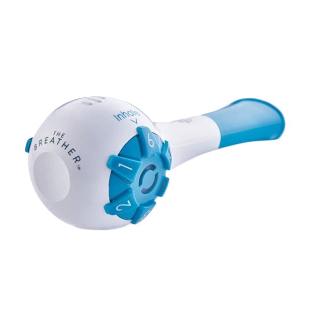 Entrenador de respiración Respira más fácilmente Ejercitador de respiración Cuidado saludable (Azul) JShteea Para Estrenar