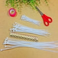 thumbnail image 3 of HANXIULIN 100 Pcs Cable Ties UV Weather Resistant Nylon Plastic Wrap Zip Ties Pack 7.87Inch, 3 of 5