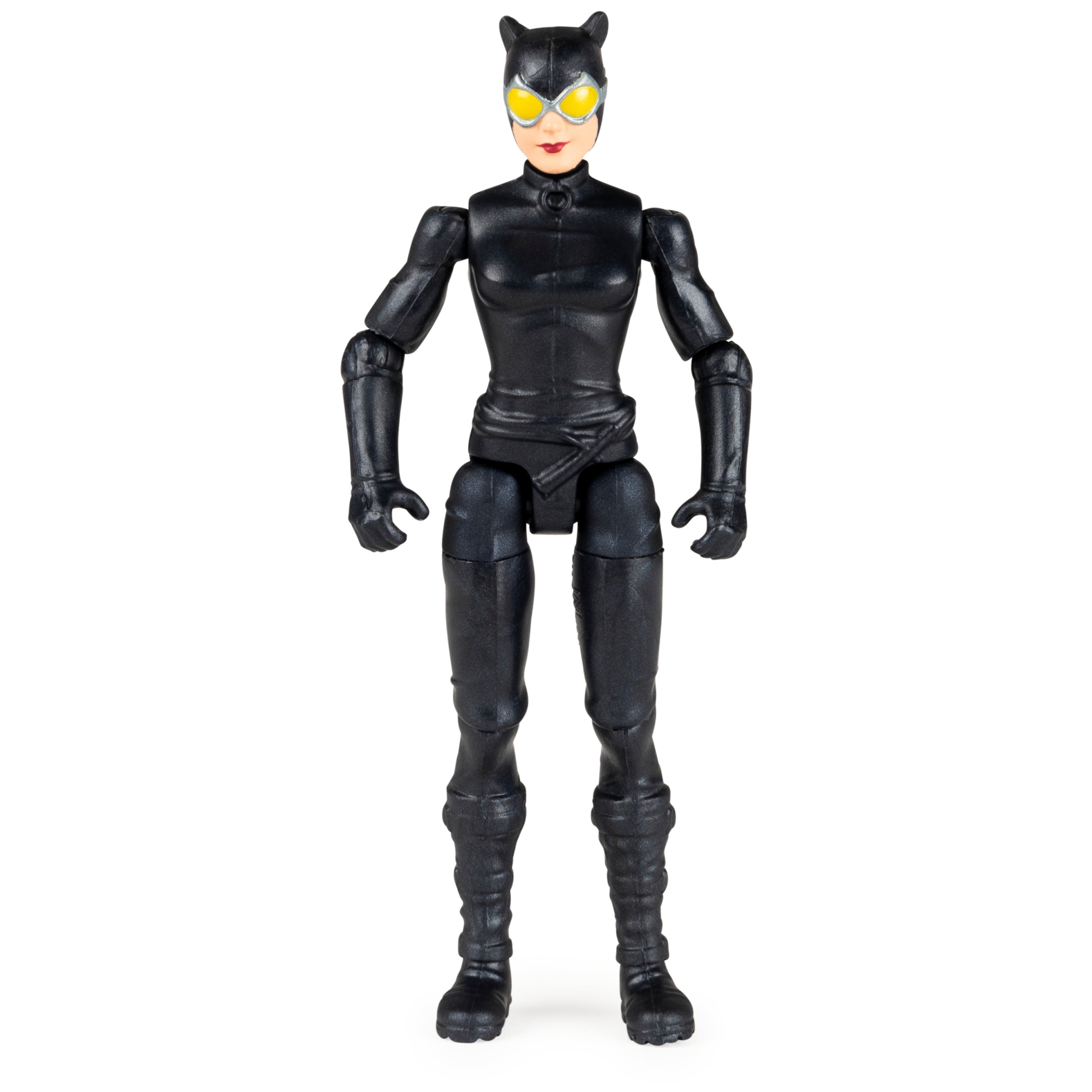 Batman 4-inch Catwoman Action Figure with 3 Mystery Accessories, for Kids Aged 3 and up