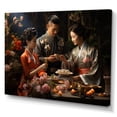 thumbnail image 2 of Designart "Asian Art euphony In Tea VIII" Asian Art Canvas Print, 2 of 5