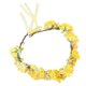 thumbnail image 1 of Yellow Cloth Flower Headwear for Decor Delicate Design Comfortable to Wear Fits Most Women, 1 of 3