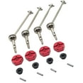 thumbnail image 1 of 4 Uds 88mm trasero Universal CVD de transmisión para 14 144001 12 124018 124019 camión coche o DIY rojo1 Hugo eje de transmisión del coche rc, 1 of 3