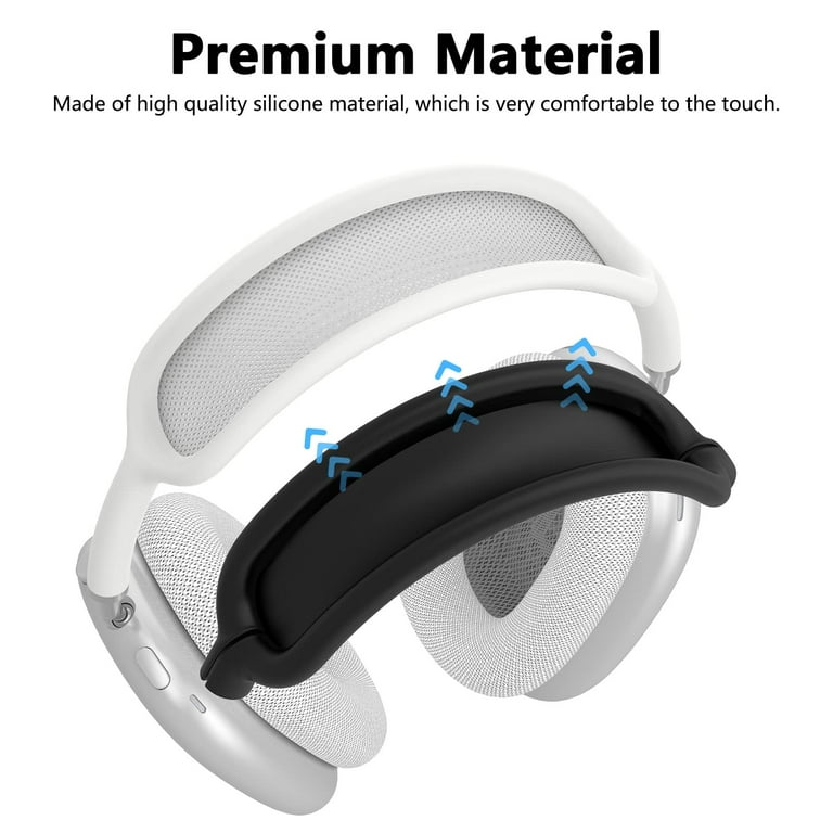 Airpod Max Case, Airpod Max Ear Covers, Silicone Case Cover, Clear