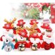 thumbnail image 2 of 12 Uds. De campanas de Navidad para adorno del hogar, árbol de Navidad, campanas decorativas para puertas, (3 * Papá Noel, 3 * muñeco de nieve, 3 * reno, 3 * oso), 2 of 3