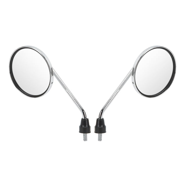 Motorcycle Side Mirror,2pcs Motorcycle Rearview Mirror Handle Bar Mirror Motorcycle Rearview Mirror Seamless Integration