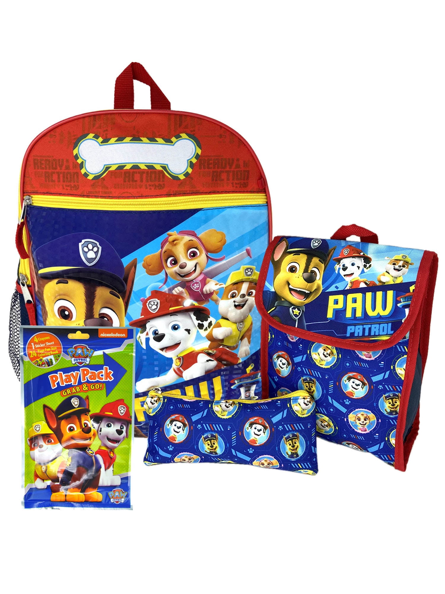 paw patrol book bag walmart